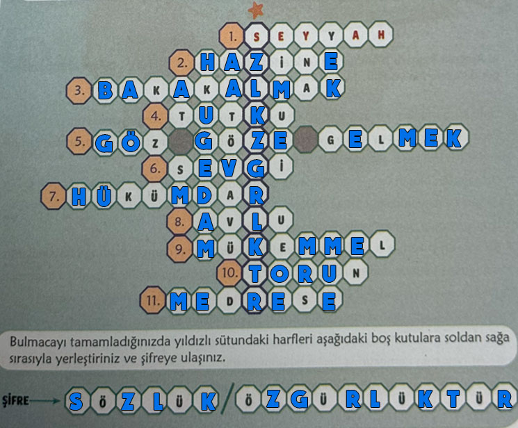 6. Sınıf Türkçe Ders Kitabı Sayfa 17 Cevapları Birinci Kitap