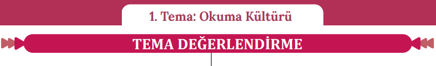 1. Tema Değerlendirme Cevapları