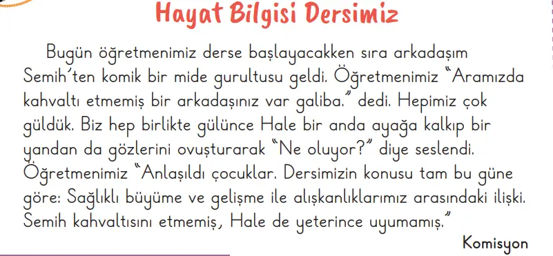 2. Sınıf Hayat Bilgisi Ders Kitabı Sayfa 48-49-52-53 Cevapları 1. Kitap 1 2. Sınıf Hayat Bilgisi Ders Kitabı Sayfa 48 Cevapları Birinci Kitap