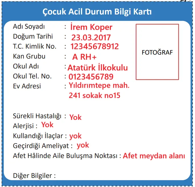 2. Sınıf Hayat Bilgisi Ders Kitabı Sayfa 68-69-72-73. Cevapları 1. Kitap