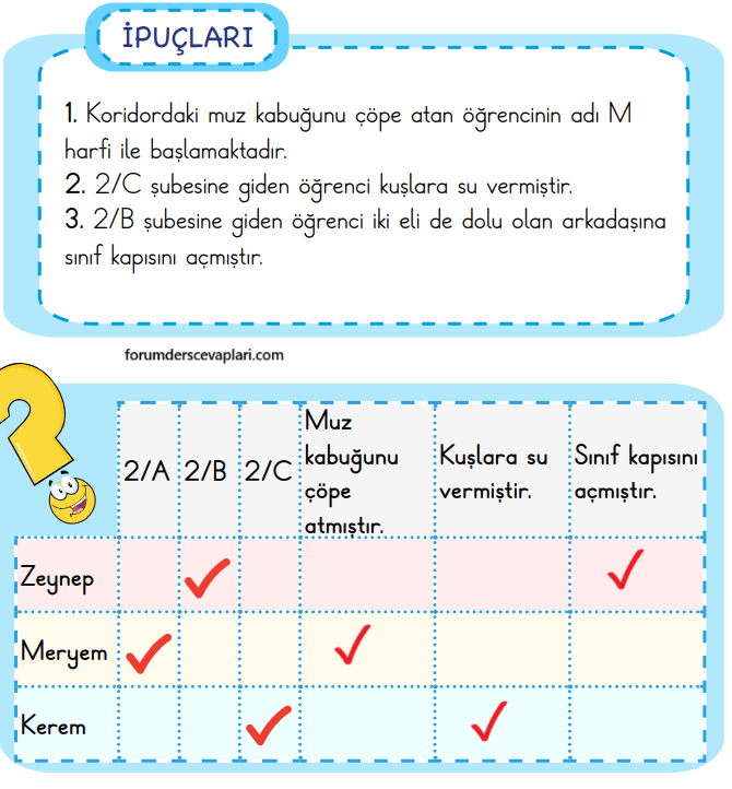 2. Sınıf Türkçe Ders Kitabı Sayfa 37 Cevapları Birinci Kitap