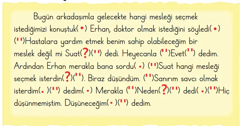 2. Sınıf Türkçe Ders Kitabı Sayfa 77 Cevapları Birinci Kitap