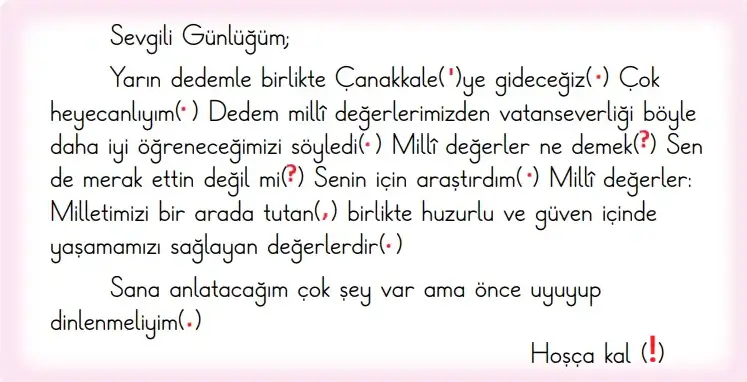 2. Sınıf Türkçe Ders Kitabı Sayfa 84 Cevapları Birinci Kitap