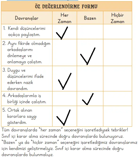 2. Sınıf Hayat Bilgisi Ders Kitabı Sayfa 38-39. Cevapları 1. Kitap