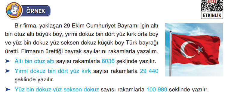 4. Sınıf Matematik Ders Kitabı Sayfa 14 Cevapları Fersa Yayıncılık