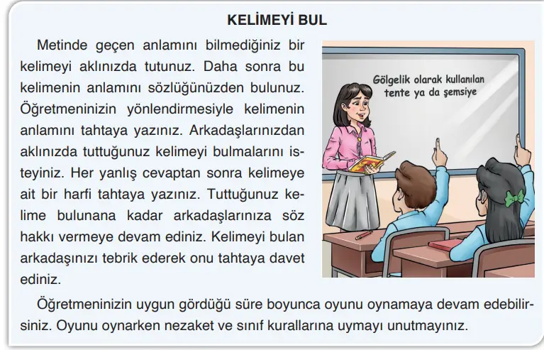 4. Sınıf Türkçe Ders Kitabı Sayfa 59 Cevapları ADA Yayınları