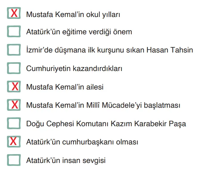 4. Sınıf Türkçe Ders Kitabı Sayfa 76 Cevapları ADA Yayınları