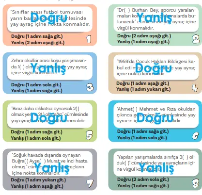 5. Sınıf Türkçe Ders Kitabı Sayfa 63 Cevapları