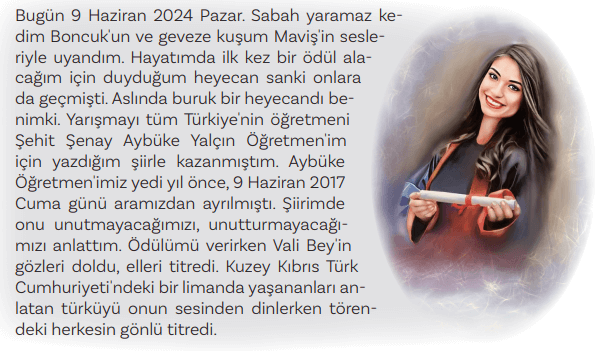 5. Sınıf Türkçe Ders Kitabı Sayfa 45 Cevapları