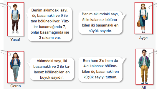6. Sınıf Matematik Ders Kitabı Sayfa 36 Cevapları