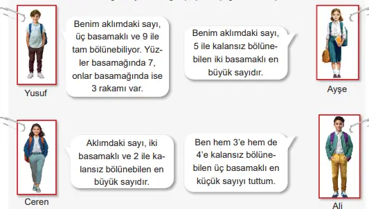 6. Sınıf Matematik Ders Kitabı Sayfa 32-33-34-35-36. Cevapları 1. Kitap 9 6. Sınıf Matematik Ders Kitabı Sayfa 36 Cevapları