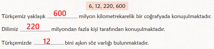 6. Sınıf Türkçe Ders Kitabı Sayfa 42 Cevapları Birinci Kitap2