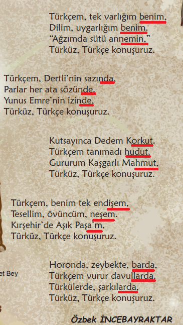 6. Sınıf Türkçe Ders Kitabı Sayfa 44 Cevapları Birinci Kitap2