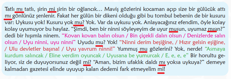 6. Sınıf Türkçe Ders Kitabı Sayfa 46-47 Cevapları Birinci Kitap1