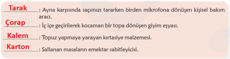 6. Sınıf Türkçe Ders Kitabı Sayfa 63-64-65. Cevapları 1. Kitap