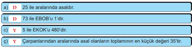 8. Sınıf Matematik Ders Kitabı Sayfa 29-30-31-32. Cevapları MEB Yayınları