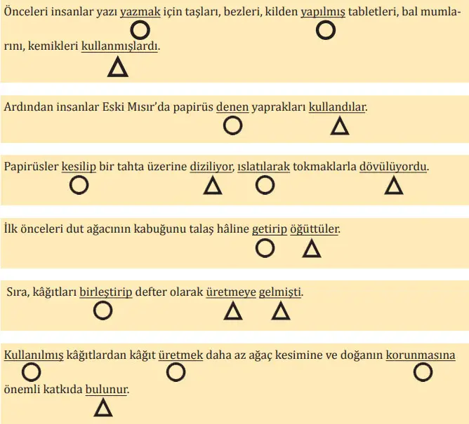 8. Sınıf Türkçe Ders Kitabı Sayfa 11-13-14-15 Cevapları MEB Yayınları 1 8. Sınıf Türkçe Ders Kitabı Sayfa 15 Cevapları MEB Yayınları