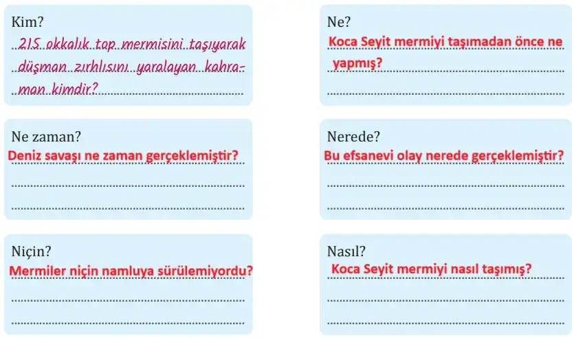 8. Sınıf Türkçe Ders Kitabı Sayfa 42-44-45-46. Cevapları MEB Yayınları 1 8. Sınıf Türkçe Ders Kitabı Sayfa 44 Cevapları MEB Yayınları