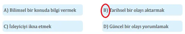 8. Sınıf Türkçe Ders Kitabı Sayfa 42-44-45-46. Cevapları MEB Yayınları 2 8. Sınıf Türkçe Ders Kitabı Sayfa 45 Cevapları MEB Yayınları