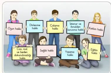 4. Sınıf İnsan Hakları Ders Kitabı Sayfa 18-20 Cevapları MEB Yayınları