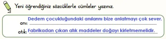 2. Sınıf Türkçe Ders Kitabı Sayfa 114 Cevapları
