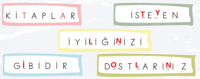 2. Sınıf Türkçe Ders Kitabı Sayfa 134-135. Cevapları 1. Kitap