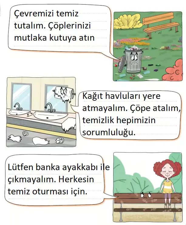 3. Sınıf Hayat Bilgisi Ders Kitabı Sayfa 111 Cevapları