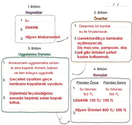 3. Sınıf Hayat Bilgisi Ders Kitabı Sayfa 79 Cevapları