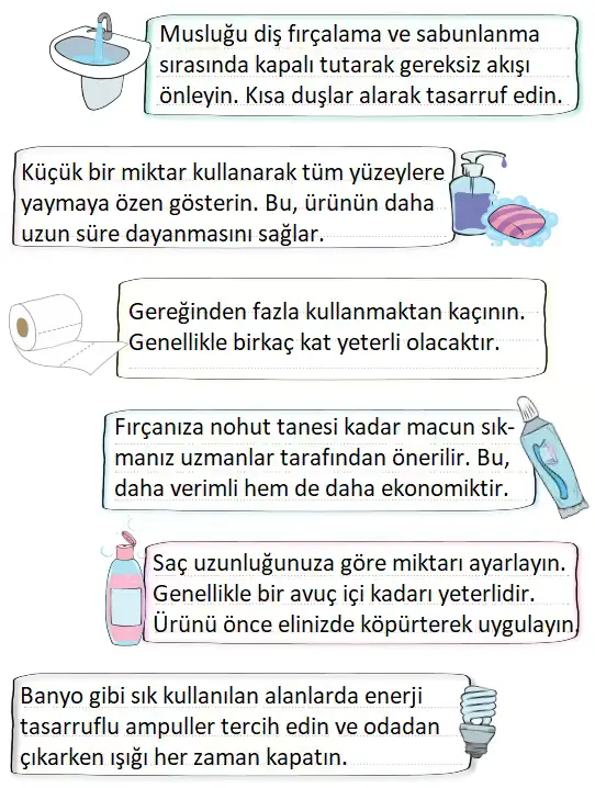 3. Sınıf Hayat Bilgisi Ders Kitabı Sayfa 93 Cevapları