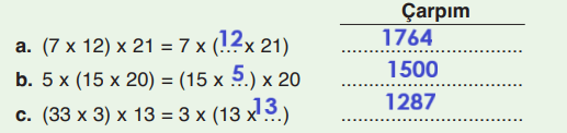 4. Sınıf Matematik Ders Kitabı Sayfa 78-80. Cevapları Fersa Yayınları 12 4. Sınıf Matematik Ders Kitabı Sayfa 80 Cevapları