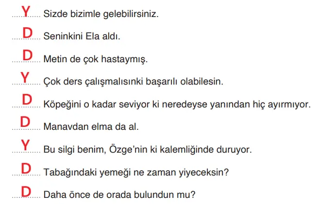 4. Sınıf Türkçe Ders Kitabı Sayfa 144 Cevapları ADA Yayınları