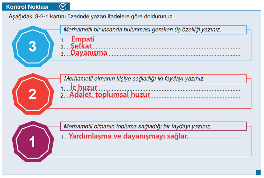 6. Sınıf Din Kültürü Ders Kitabı Sayfa 77-78-79-80-81-82. Cevapları MEB Yayınları 12 6. Sınıf Din Kültürü Ders Kitabı Sayfa 82 Cevapları MEB Yayınları