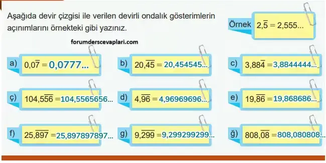 6. Sınıf Matematik Ders Kitabı Sayfa 137-138-139-140. Cevapları 1. Kitap 4 6. Sınıf Matematik Ders Kitabı Sayfa 139 Cevapları Birinci Kitap