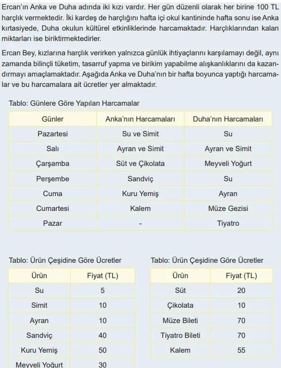 6. Sınıf Matematik Ders Kitabı Sayfa 92-93 Cevapları Birinci Kitap