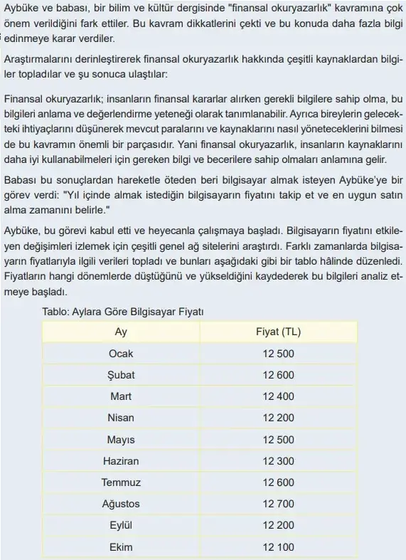6. Sınıf Matematik Ders Kitabı Sayfa 96-97 Cevapları Birinci Kitap