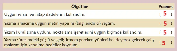 6. Sınıf Türkçe Ders Kitabı Sayfa 111 Cevapları Birinci Kitap
