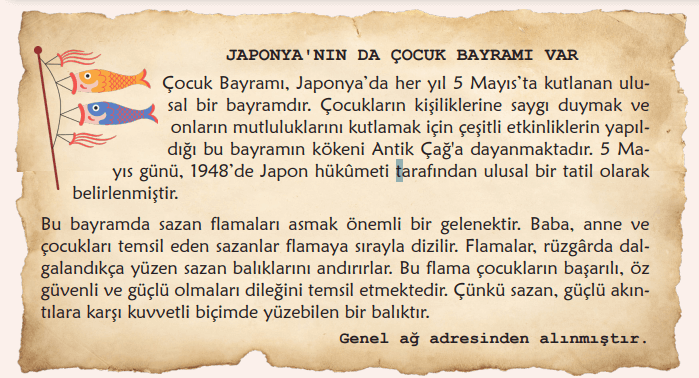 6. Sınıf Türkçe Ders Kitabı Sayfa 118-119-120-121-122-123. Cevapları 1. Kitap 16 6. Sınıf Türkçe Ders Kitabı Sayfa 120-121 Cevapları Birinci Kitap