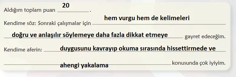 6. Sınıf Türkçe Ders Kitabı Sayfa 80 Cevapları Birinci Kitap