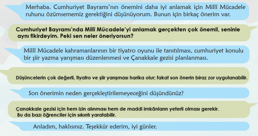 6. Sınıf Türkçe Ders Kitabı Sayfa 88 Cevapları