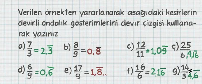 6. Sınıf Matematik Ders Kitabı Sayfa 137-138-139-140. Cevapları 1. Kitap 2 6. Sınıf Matematik Ders Kitabı Sayfa 138 Cevapları