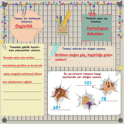 6. Sınıf Türkçe Ders Kitabı Sayfa 112 Cevapları