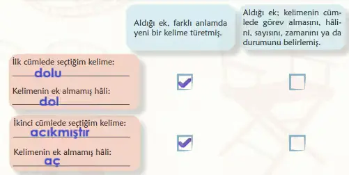 6. Sınıf Türkçe Ders Kitabı Sayfa 95-96-97-98-99. Cevapları 1. Kitap