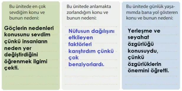 7. Sınıf Sosyal Bilgiler Ders Kitabı Sayfa 147 Cevapları MEB Yayınları