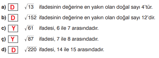 8. Sınıf Matematik Ders Kitabı Sayfa 69. Cevapları Sonuç Yayınları