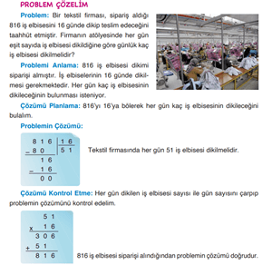 4. Sınıf Matematik Ders Kitabı Sayfa 114. Cevapları