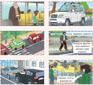 4. Sınıf Trafik Güvenliği Ders Kitabı Sayfa 49-50. Cevapları Anka Yayınevi 2 4. Sınıf Trafik Güvenliği Ders Kitabı Sayfa 50. Cevapları