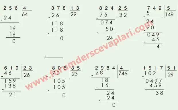 4. Sınıf Matematik Ders Kitabı Sayfa 97-99-100-102. Cevapları Fersa Yayınları 15 4. Sınıf Matematik Ders Kitabı Sayfa 102 Cevapları