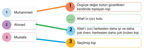6. Sınıf Din Kültürü Ders Kitabı Sayfa 115. Cevapları