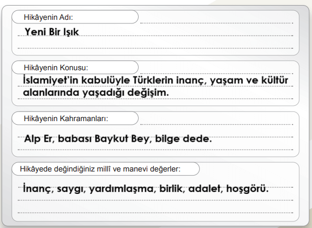 6. Sınıf Sosyal Bilgiler Ders Kitabı Sayfa 158 Cevapları