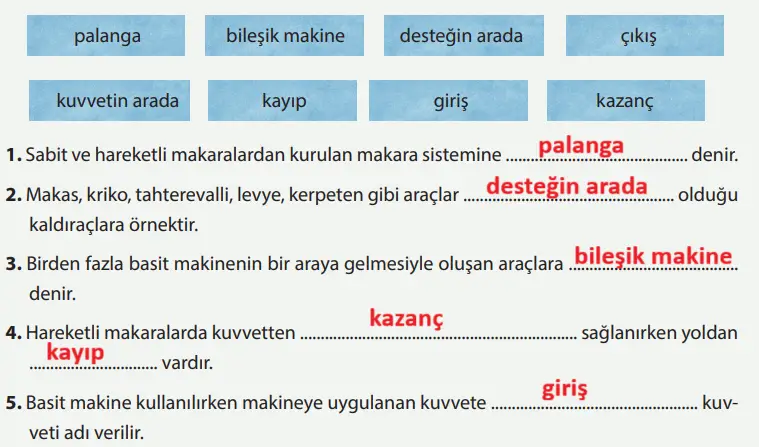 8. Sınıf Fen Bilimleri Ders Kitabı Sayfa 185-186-187-188-189. Cevapları MEB Yayınları 2 8. Sınıf Fen Bilimleri Ders Kitabı Sayfa 185 Cevapları MEB Yayınları1